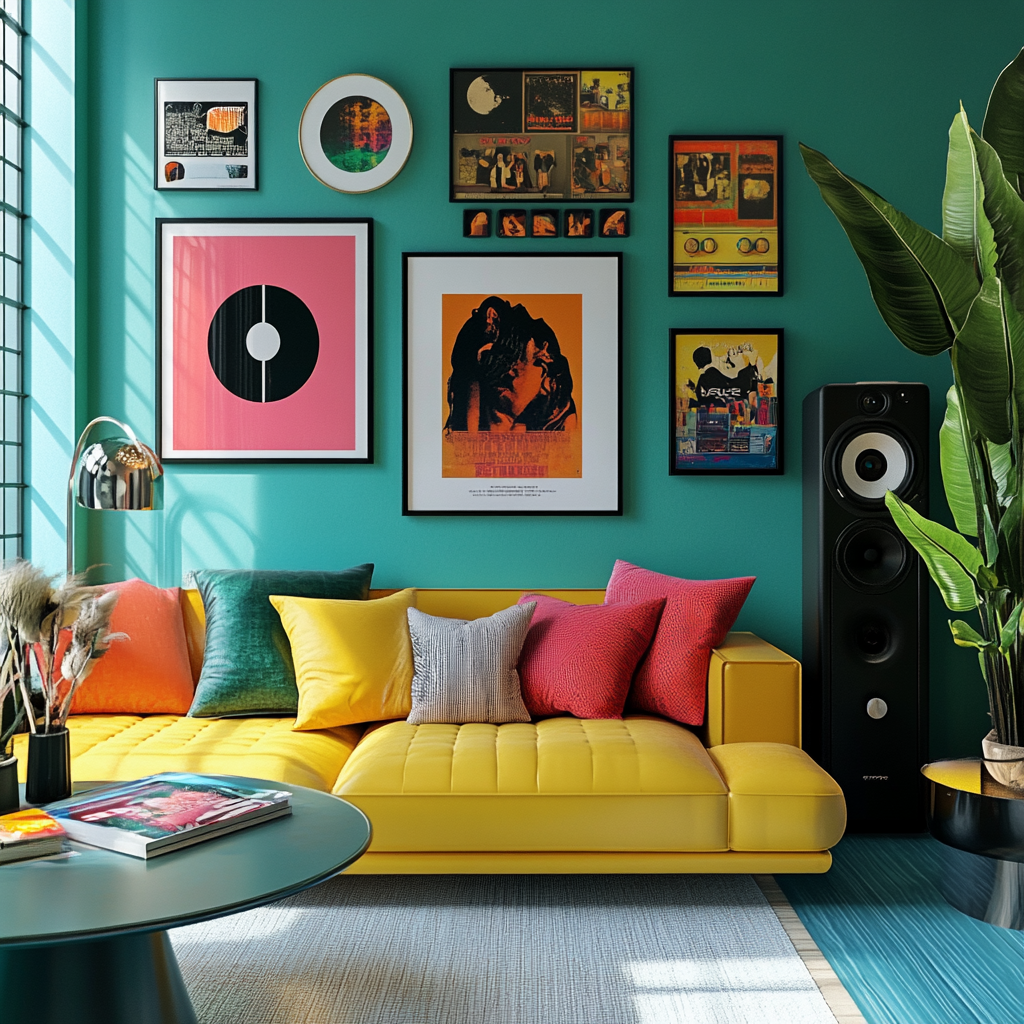 The Power of 90’s Color Palettes in Modern Home Decor